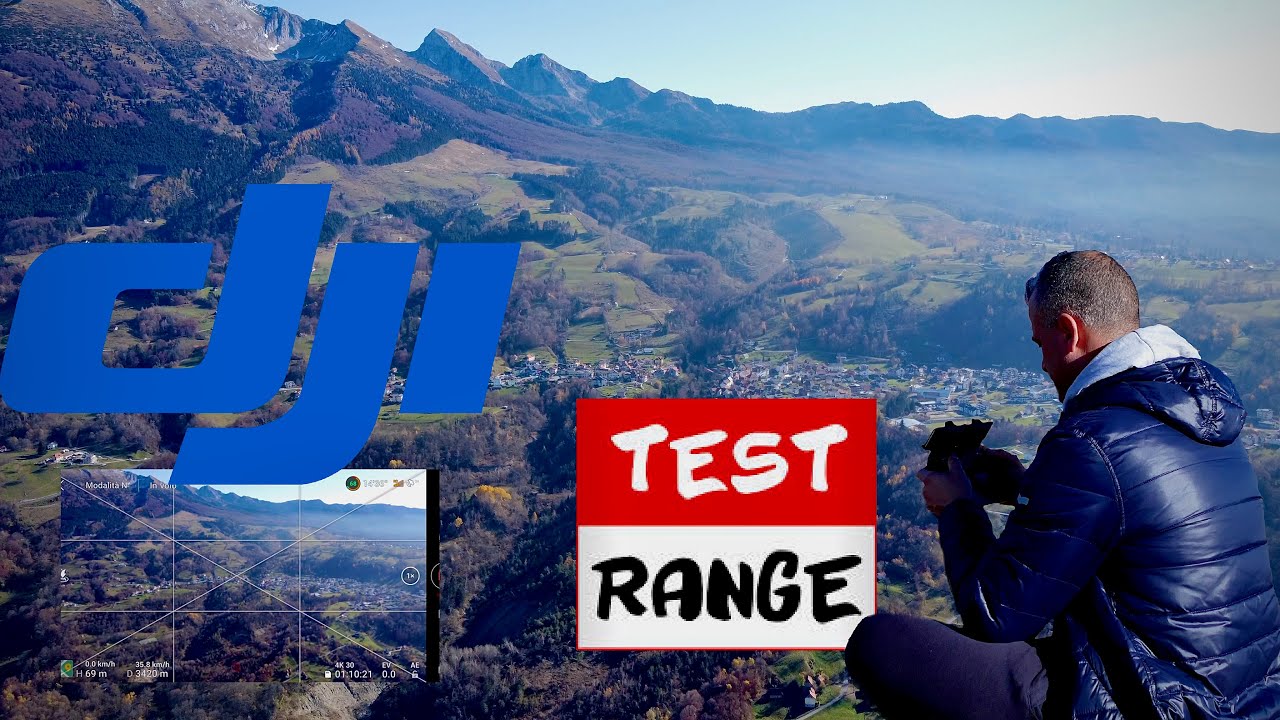 DJI MINI 2 RANGE TEST E ZOOM 4K