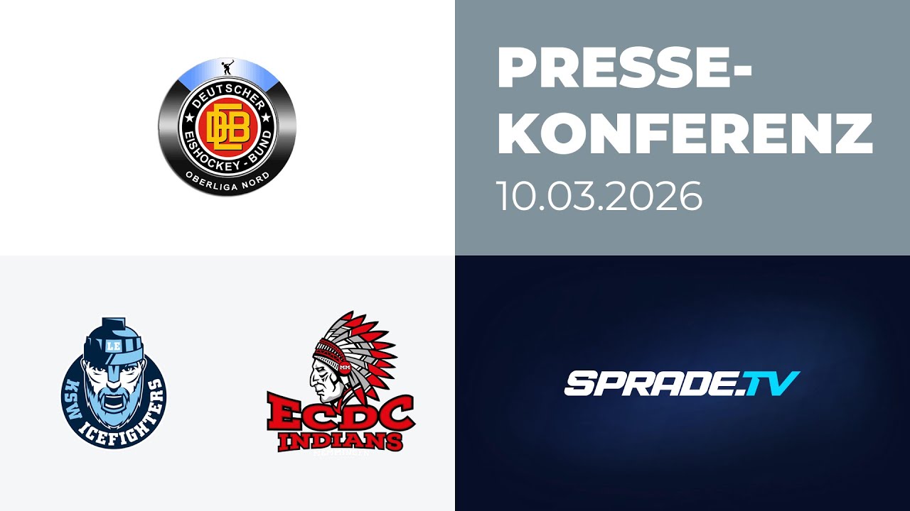 10.03.2026 - Pressekonferenz - KSW IceFighters Leipzig vs. ECDC Memmingen Indians