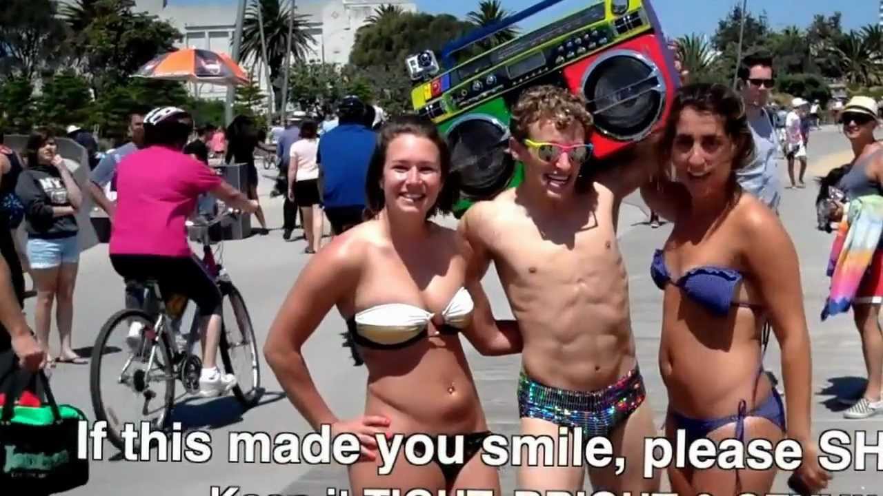 Sexy Beach Party in my Sparkly Speedo - Spandy Andy