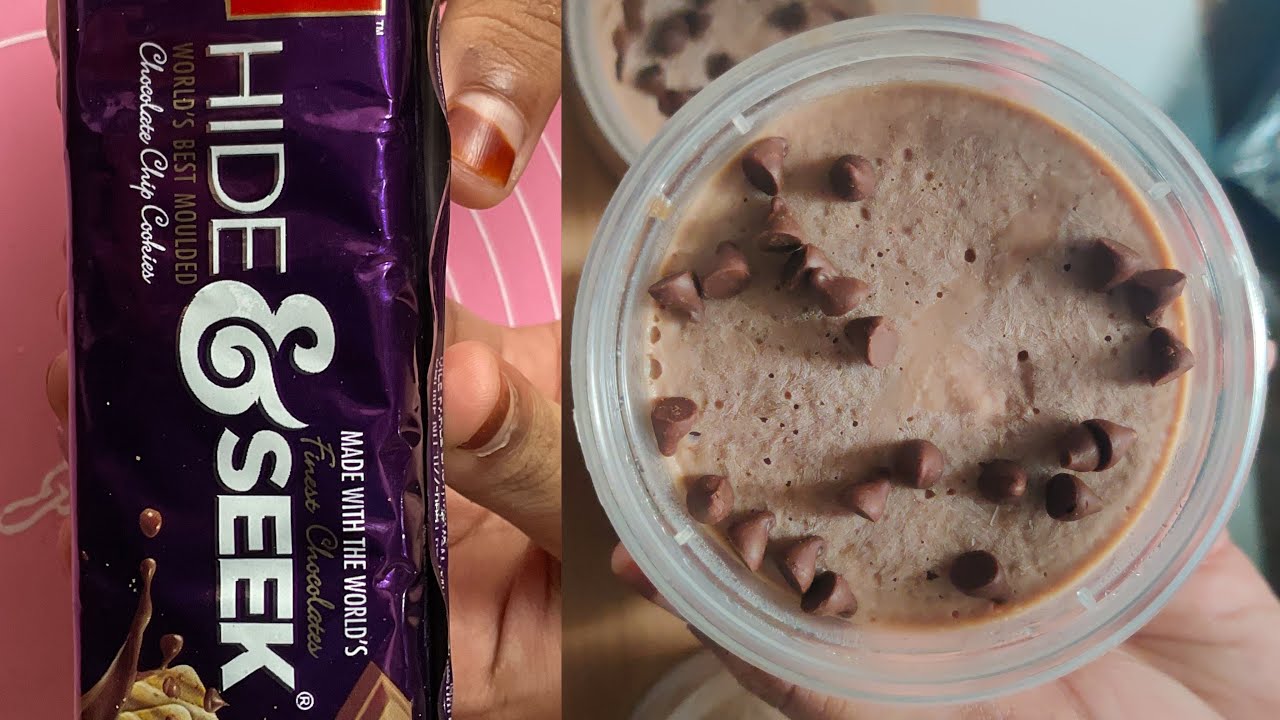 Hide and Seek Biscuit Ice Cream Recipe | Ice Cream Recipe | Anjum's Food