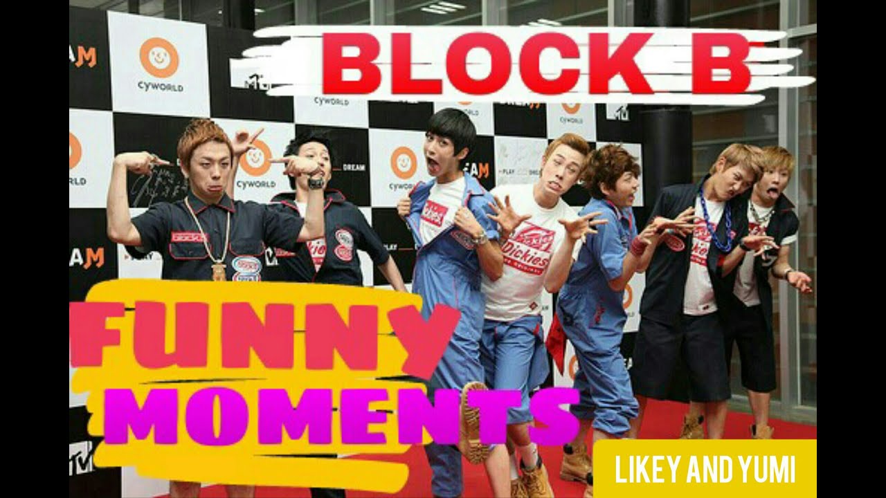 BLOCK B FUNNY MOMENTS - 2016