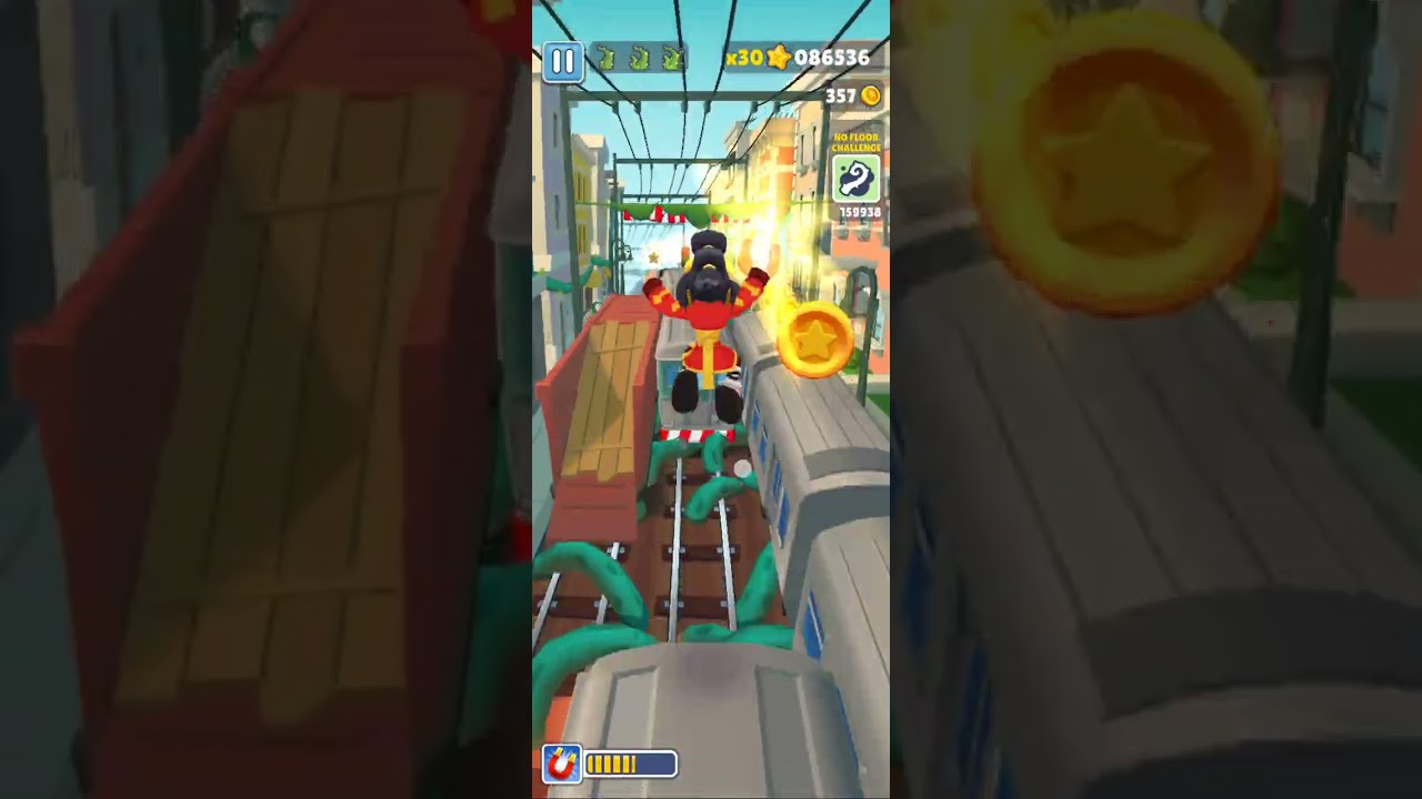 Subway surfers #subwaysurfers #foryou #gaming #gameplay #videogame 