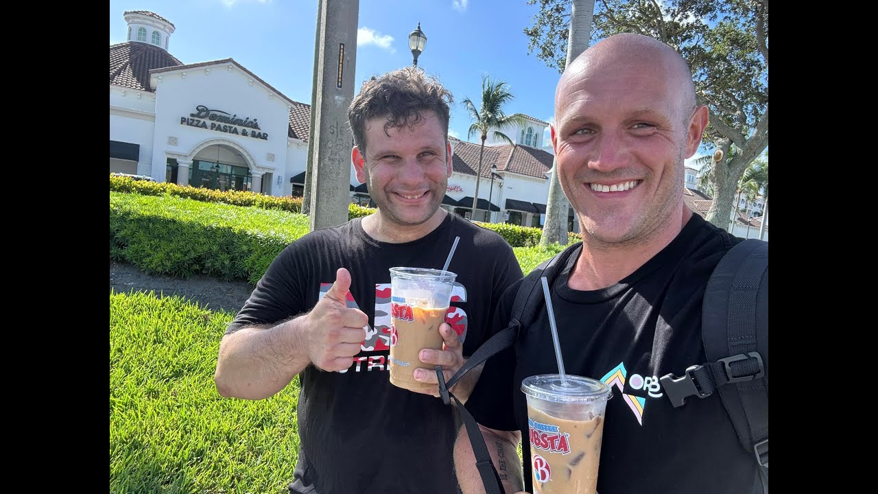 Jason Genova reunited with Adam Harper!