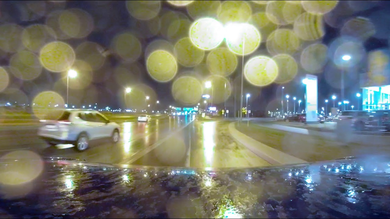 Rainy Drive - GoPro Fusion 360 VR