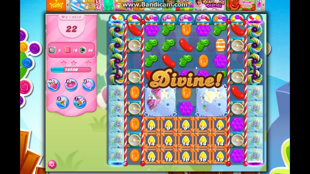 Candy Crush Saga Level 9815 NO BOOSTERS
