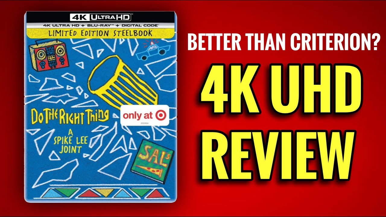 ОБЗОР BLU-RAY ФИЛЬМА DO THE RIGHT THING 4K ULTRAHD | ЛУЧШЕ, ЧЕМ CRITERION?