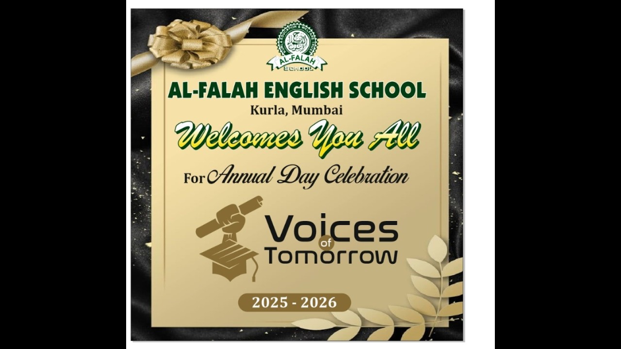 AL-FALAH ENGLISH SCHOOL ANNUAL DAY CELEBRATION 2025-26.