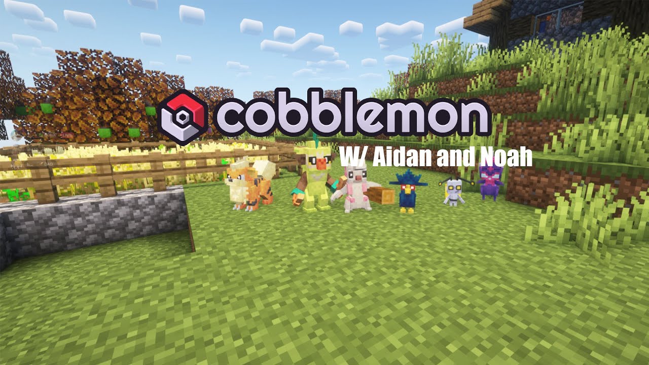 Cobblemon with Noah and Aidan (and a secret guest)