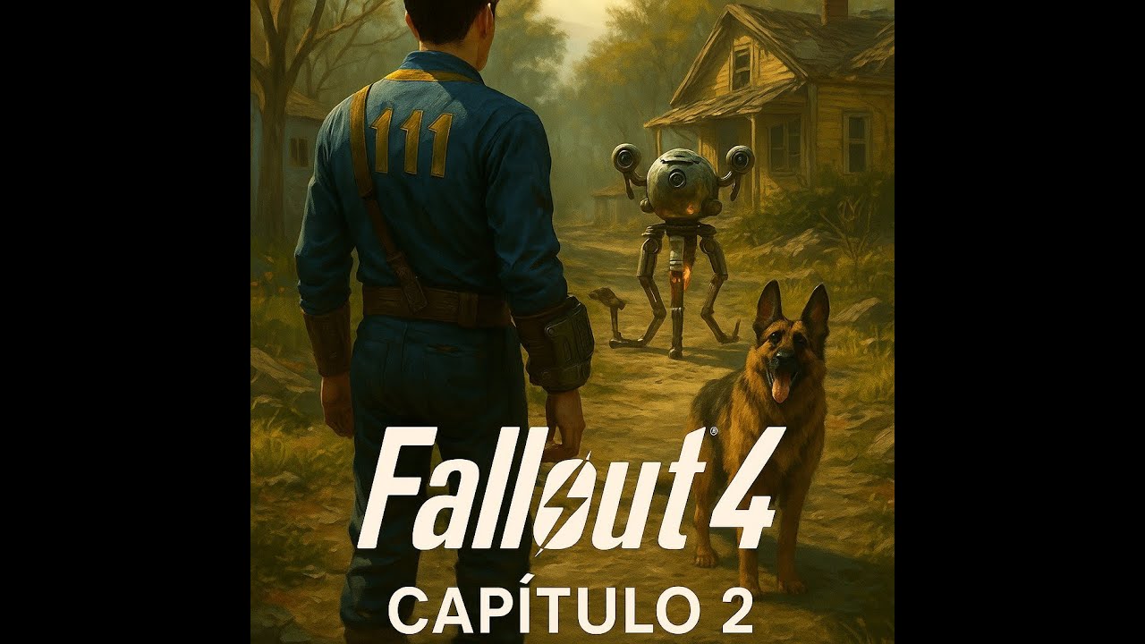 “¡Mi primer compañero y un robot con nostalgia! | Fallout 4” 🐾🤖