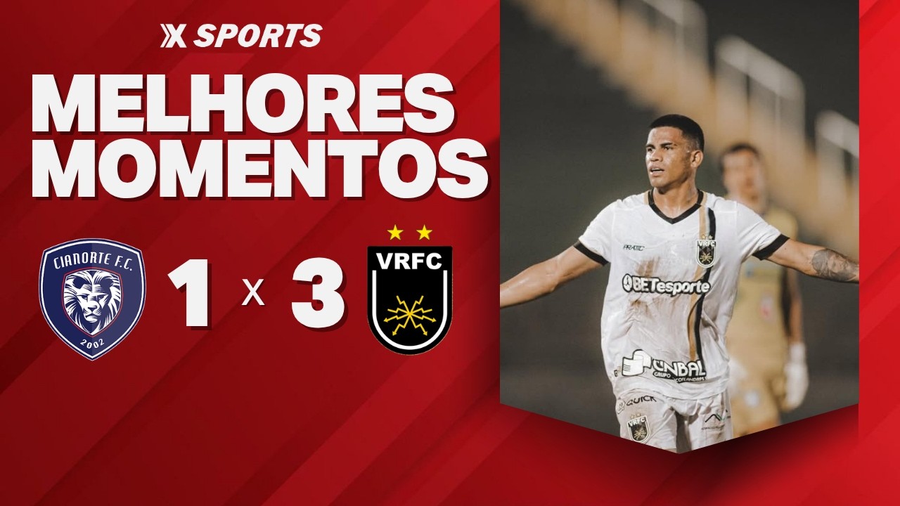 CIANORTE 1 x 3 VOLTA REDONDA - MELHORES MOMENTOS - COPA SUL-SUDESTE