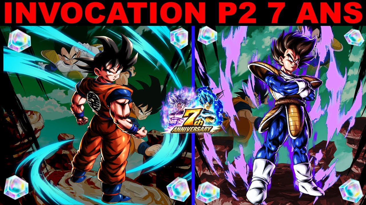 ARC SAIYAN !! INVOCATION GOKU ET VEGETA DRAGON BALL LEGENDS