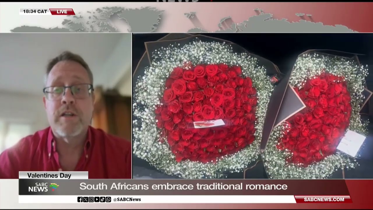 Valentines Day  | South Africans embrace traditional romance