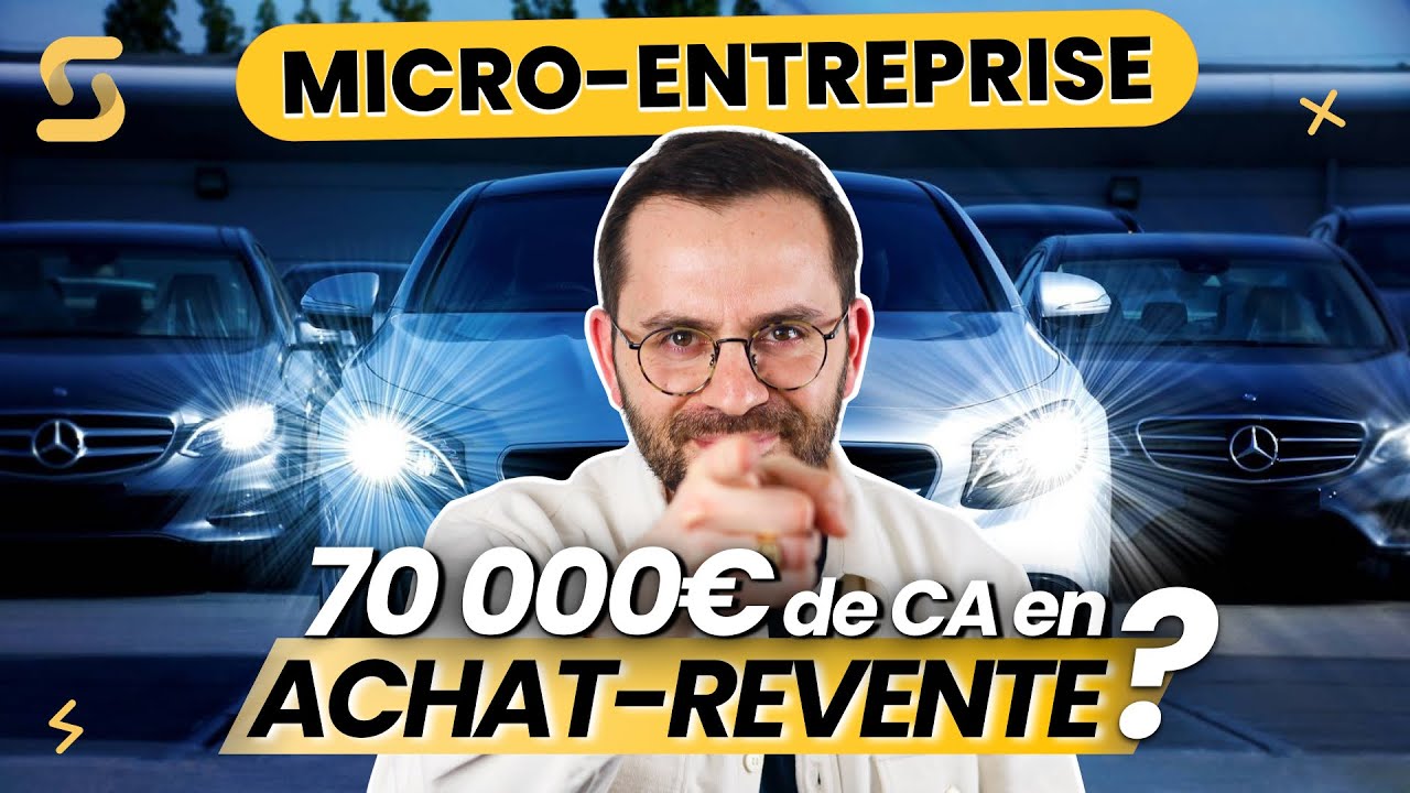 Micro-Entreprise : Achat-revente : Combien il reste pour 70 000€ de CA ?