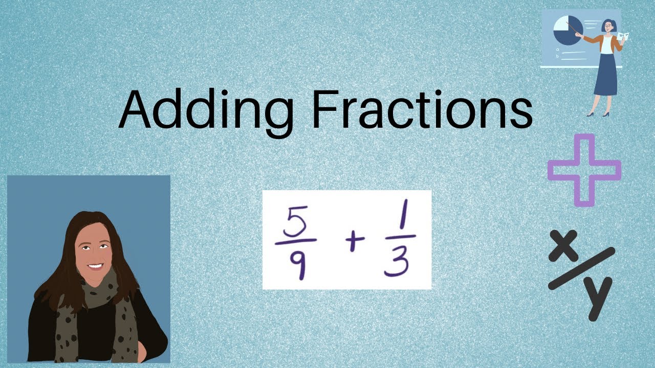 Adding Fractions (with unlike denominators) - fifth grade math review!