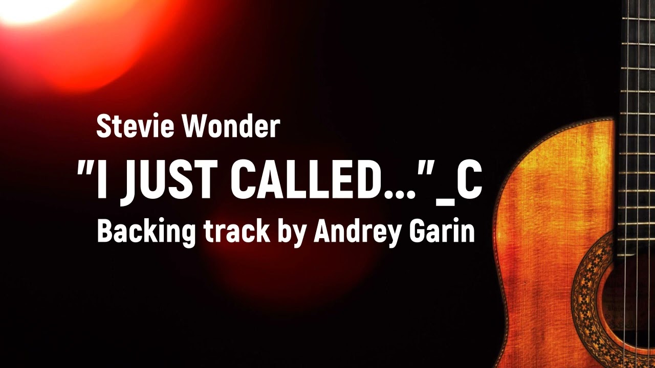 I just called to say I love you - backing track by Andrey Garin