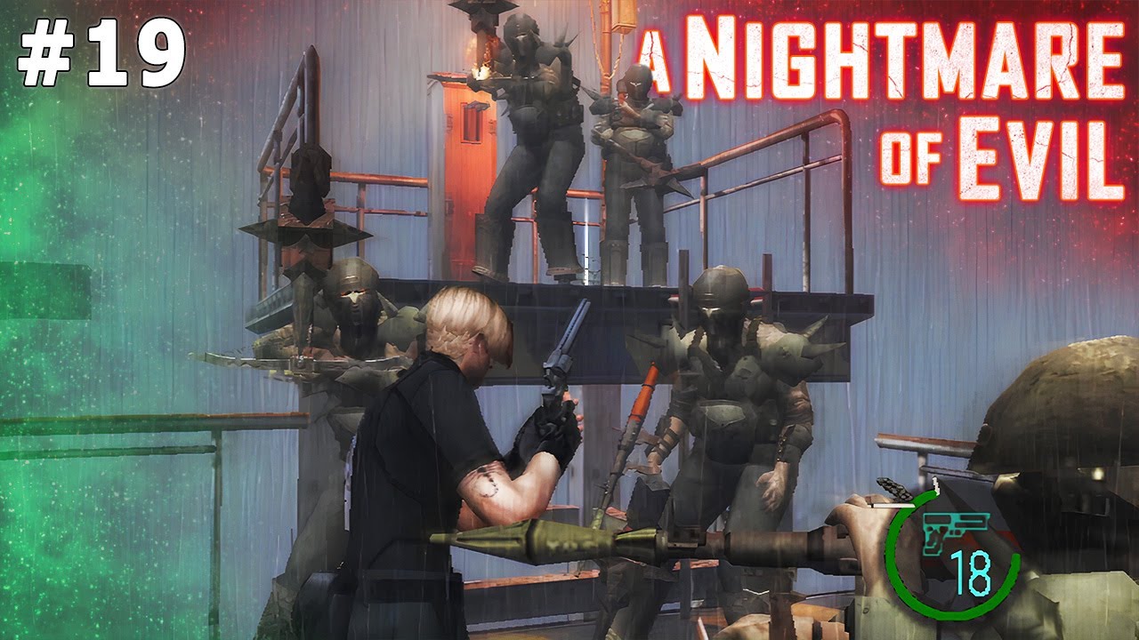 Resident Evil 4 (PS2) Mod A NIGHTMARE OF EVIL New Game Pro #19 End