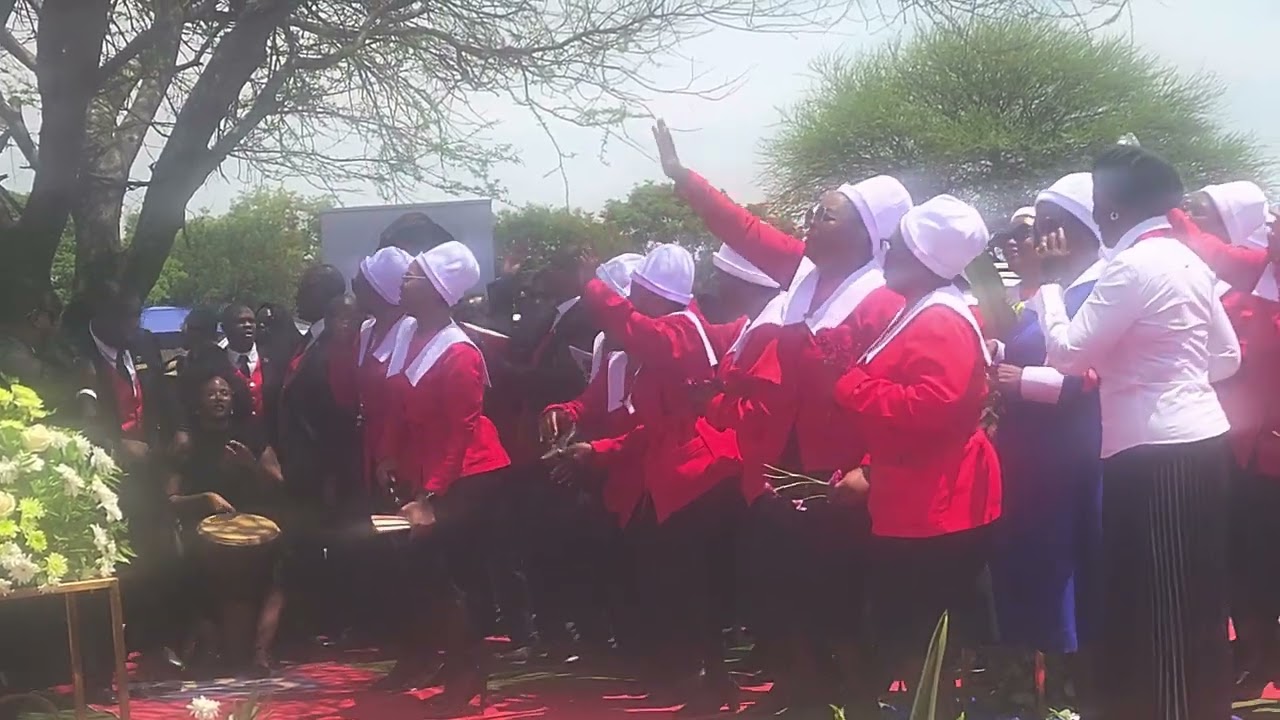 Sesi Rosina funeral. 