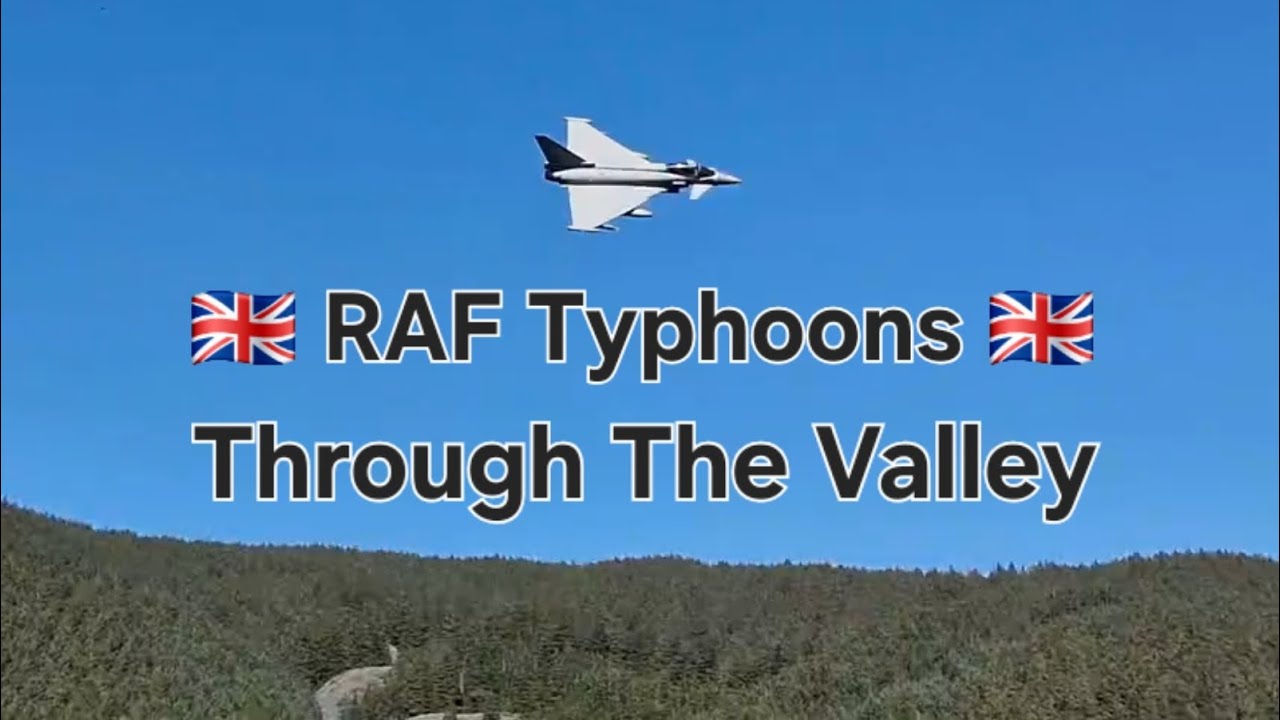 Истребители RAF Typhoon никогда не разочаровывают 🇬🇧 😀