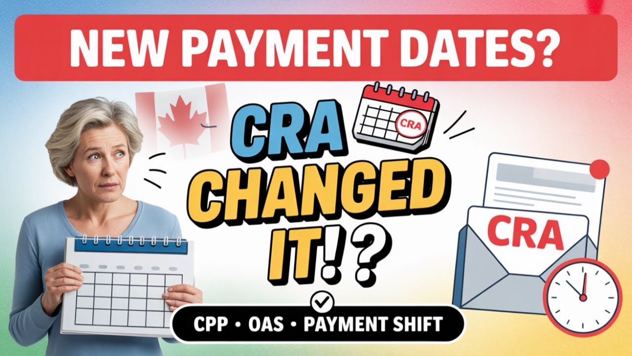 CRA Changes CPP & OAS Dates? What Retirees Need to Know Now?