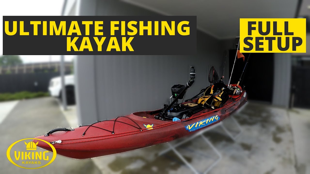 ULTIMATE FISHING KAYAK! Viking Pro Fish 400 Complete Setup