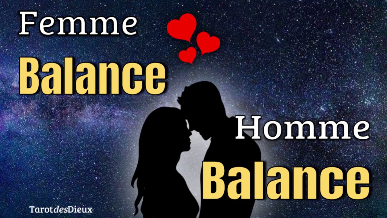 L'Amour Épuisant Entre La Femme Balance Et L'Homme Balance