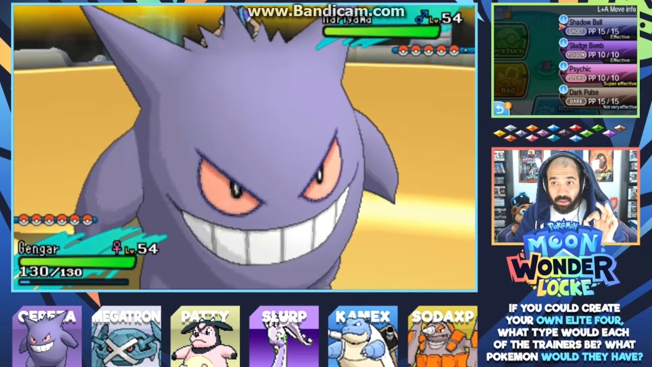TheKingNappy's Pokemon Moon Wonderlocke Death Montage :(