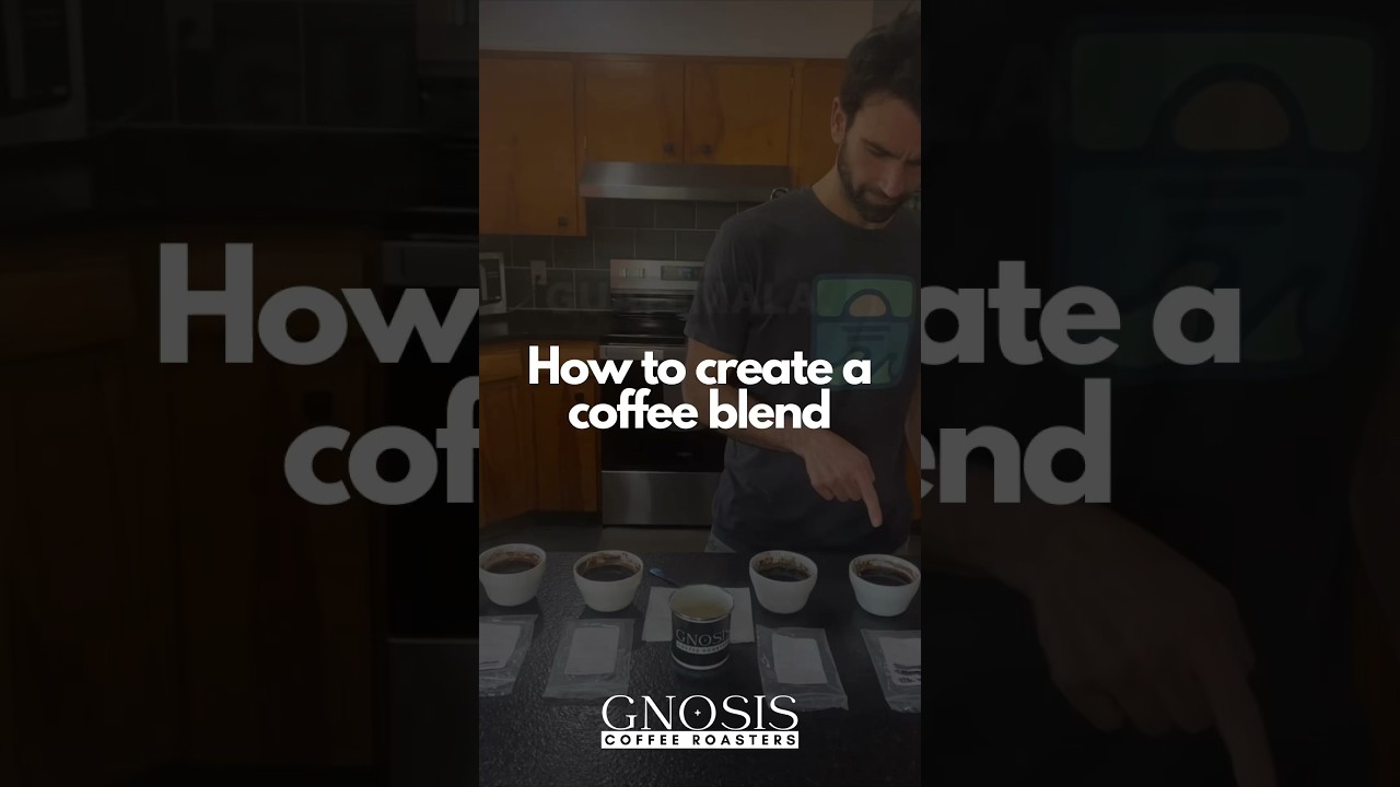 How to create your own Coffee Blend #coffeeroaster #coffeeeducation #coffeeexperience