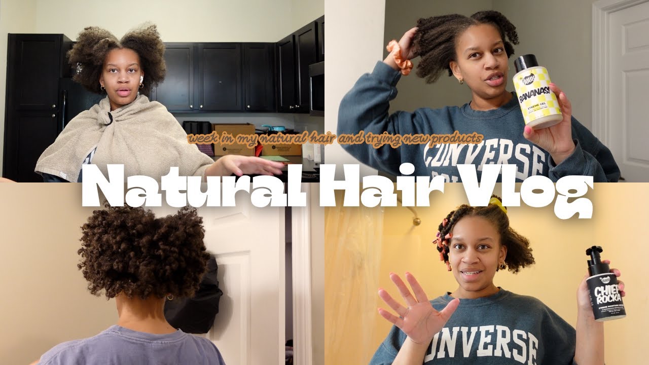 The Doux Banana Gel vs. The Doux Chief Rocka | Natural Hair Journey & Invisible Locs Takedown: Vlog