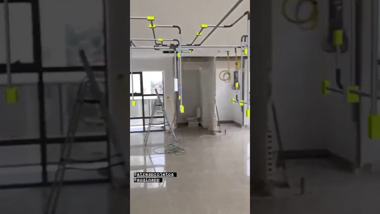 Projeto de instala&ccedil;&otilde;es el&eacute;tricas BIM no canteiro de obras com realidade aumentada