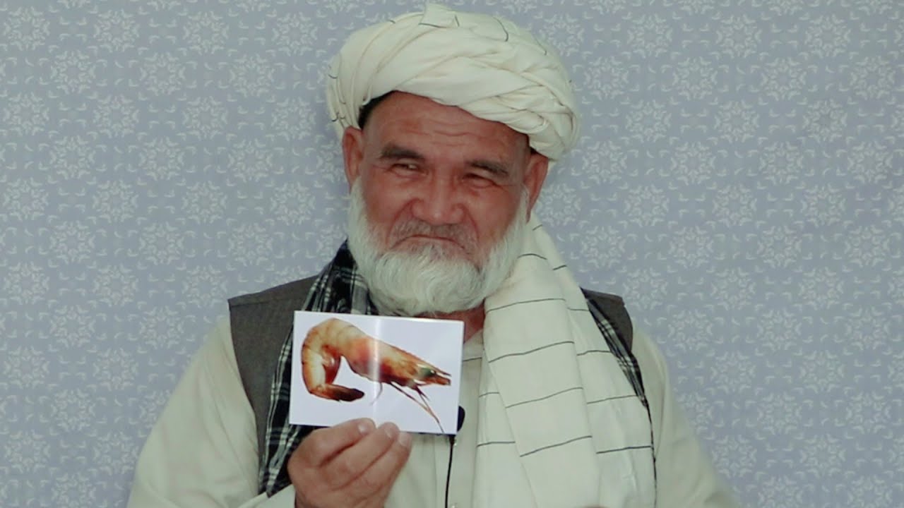 Terrified by Shrimp: Afghan People Try a New Food