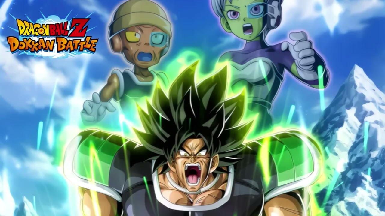 Dragon Ball Z Dokkan Battle - LR TEQ Broly Wrathful Intro w/ Looped Start OST