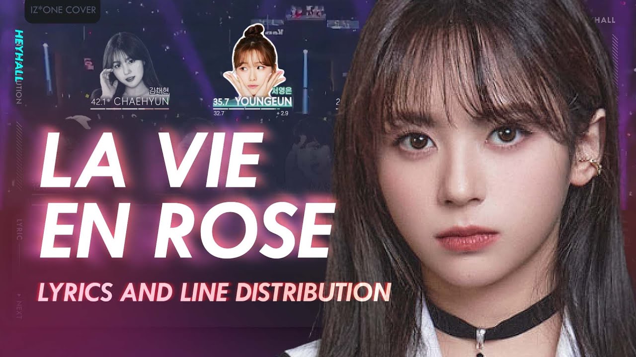 Kep1er - LA VIE EN ROSE (IZ*ONE) | Color Coded Lyrics and Line Distribution