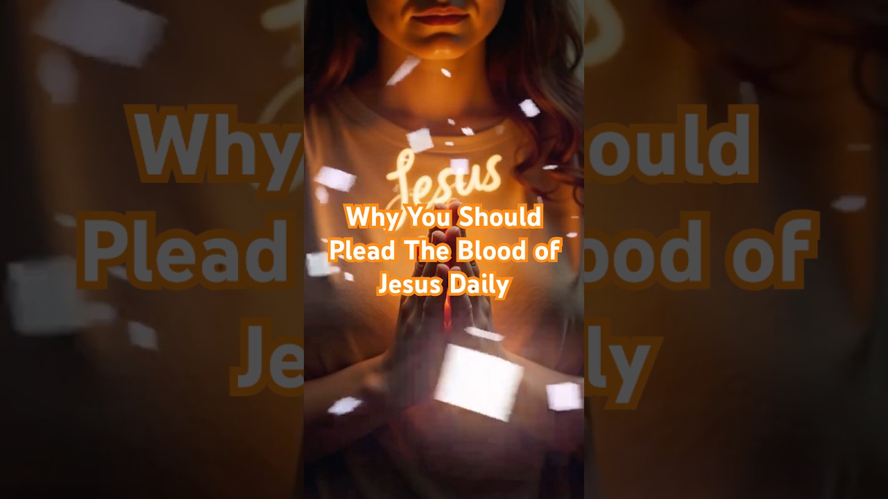 Why You Should Plead the Blood of Jesus Daily