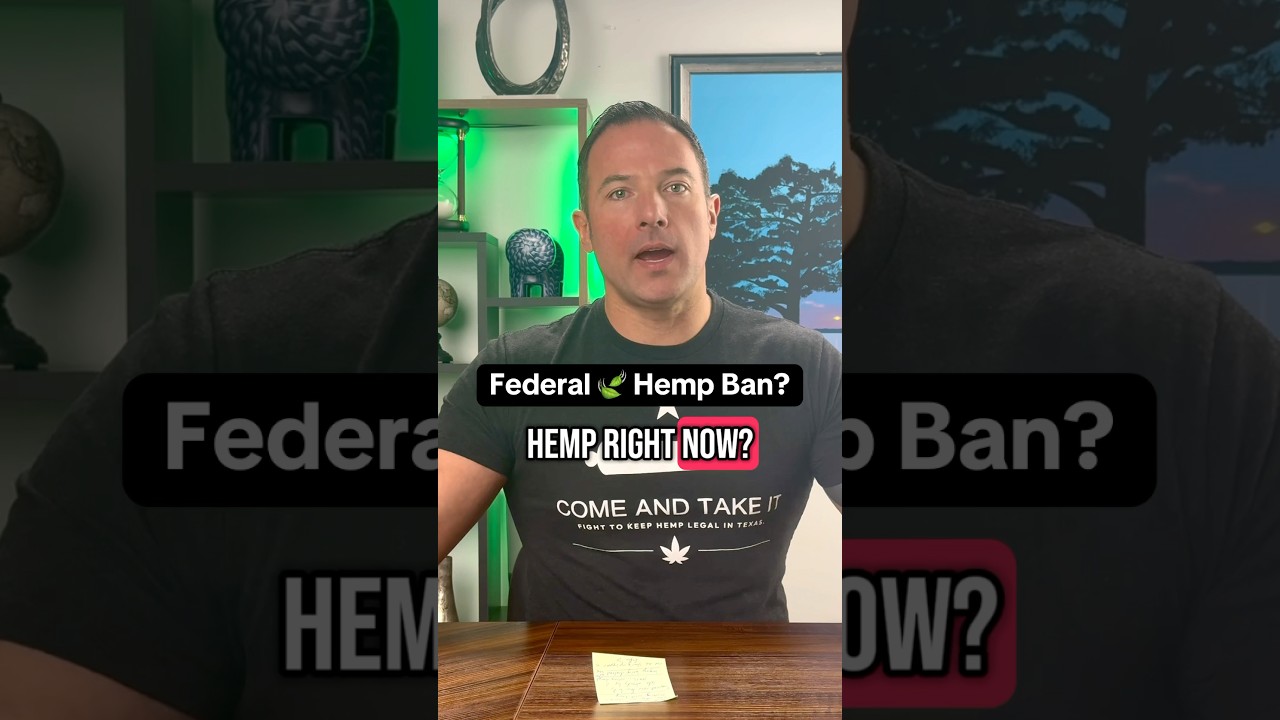 Could hemp be banned federally? Here&rsquo;s what you need to know! #news #federal #update