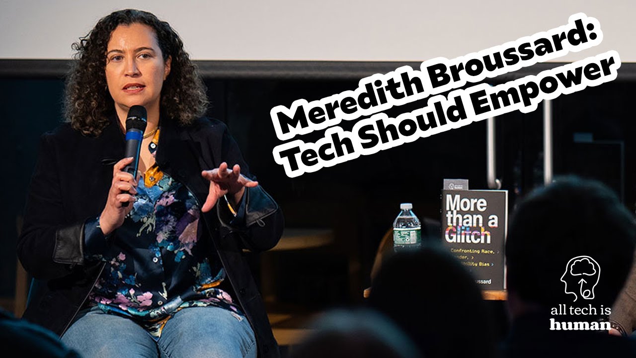 Meredith Broussard: Why Tech Should Empower | All Tech is Human's Responsible Tech Mixer, April 2023