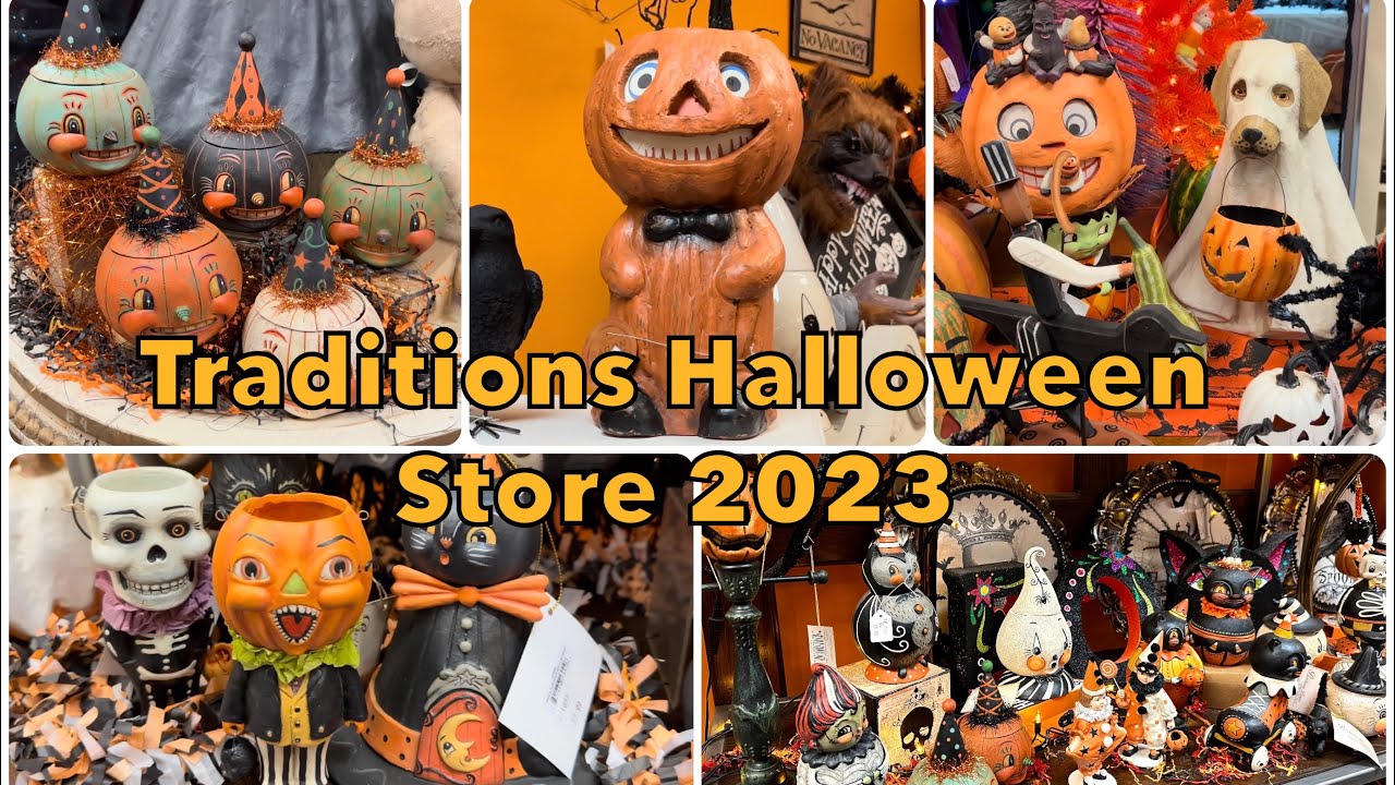 Traditions Store Halloween 2023 Decor Hunting! Johanna Parker & More!