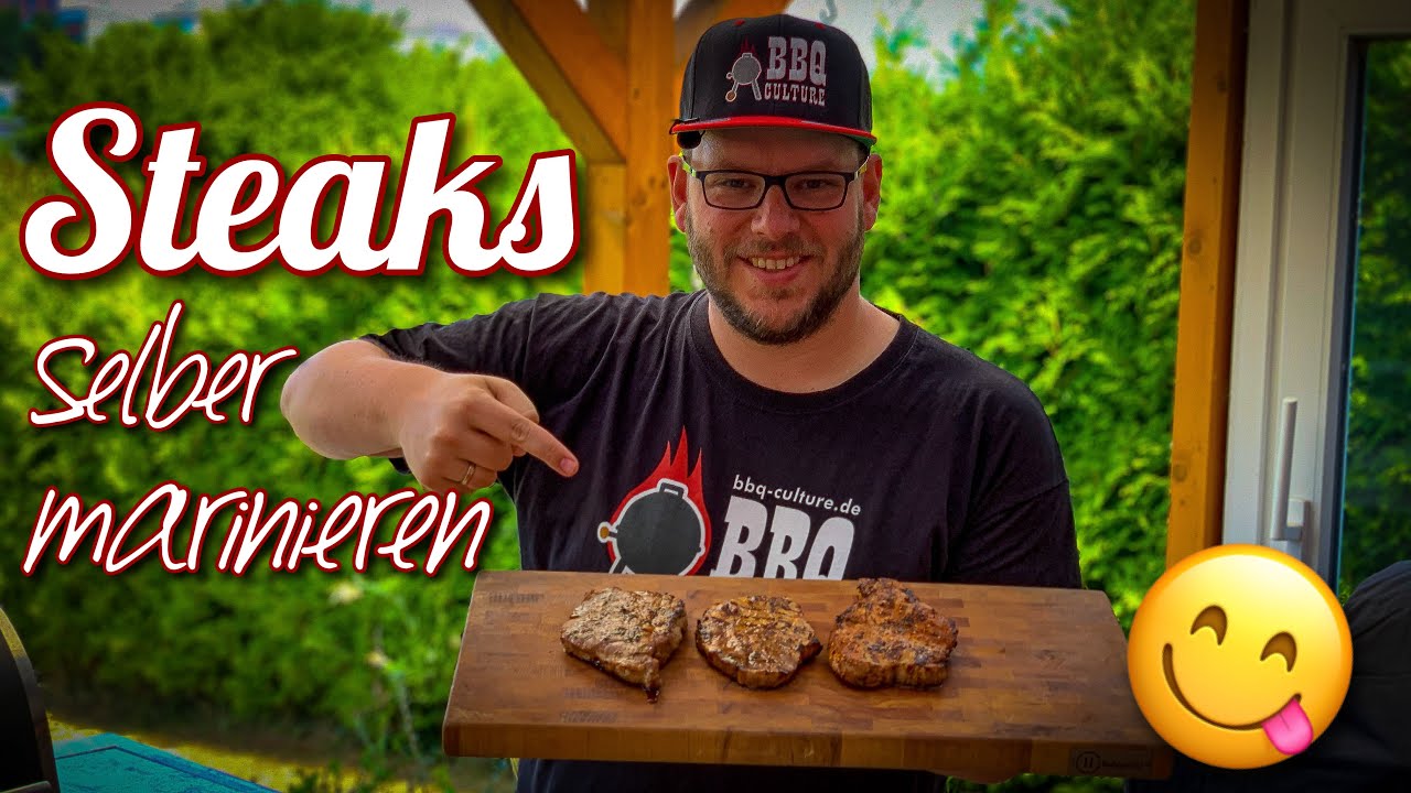Schweinenackensteaks selber marinieren - Drei verschiedene Varianten die alle lecker sind! #steak