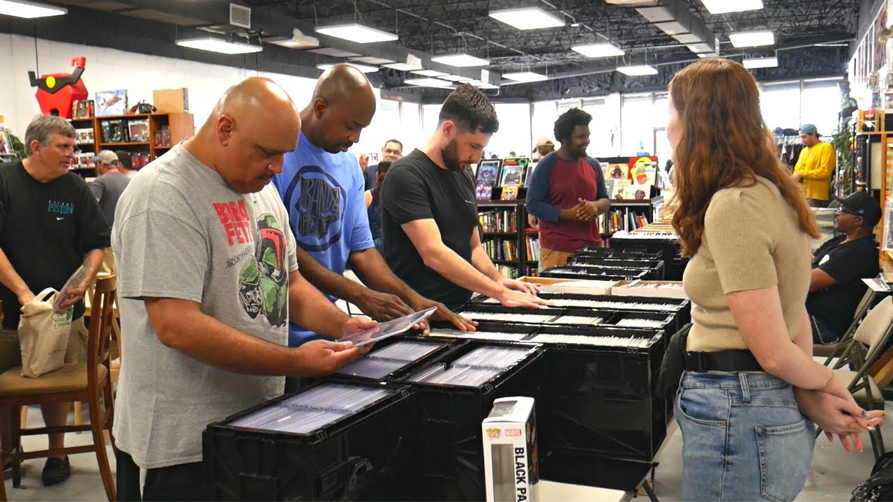 Comic Book Collectors Get HUGE Deals on Key Issues Durring This Swap & Sale!
