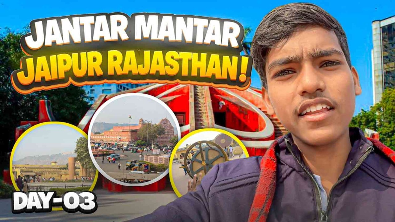 Exploring Jantar Mantar Jaipur 🏰 | Complete Tour Guide | Rajasthan Vlog
