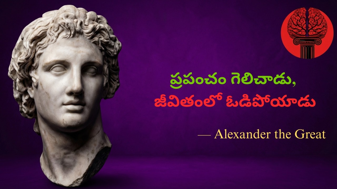 ప్రపంచ విజేత – కానీ శాంతి దొరికిందా ?   || Alexander ||