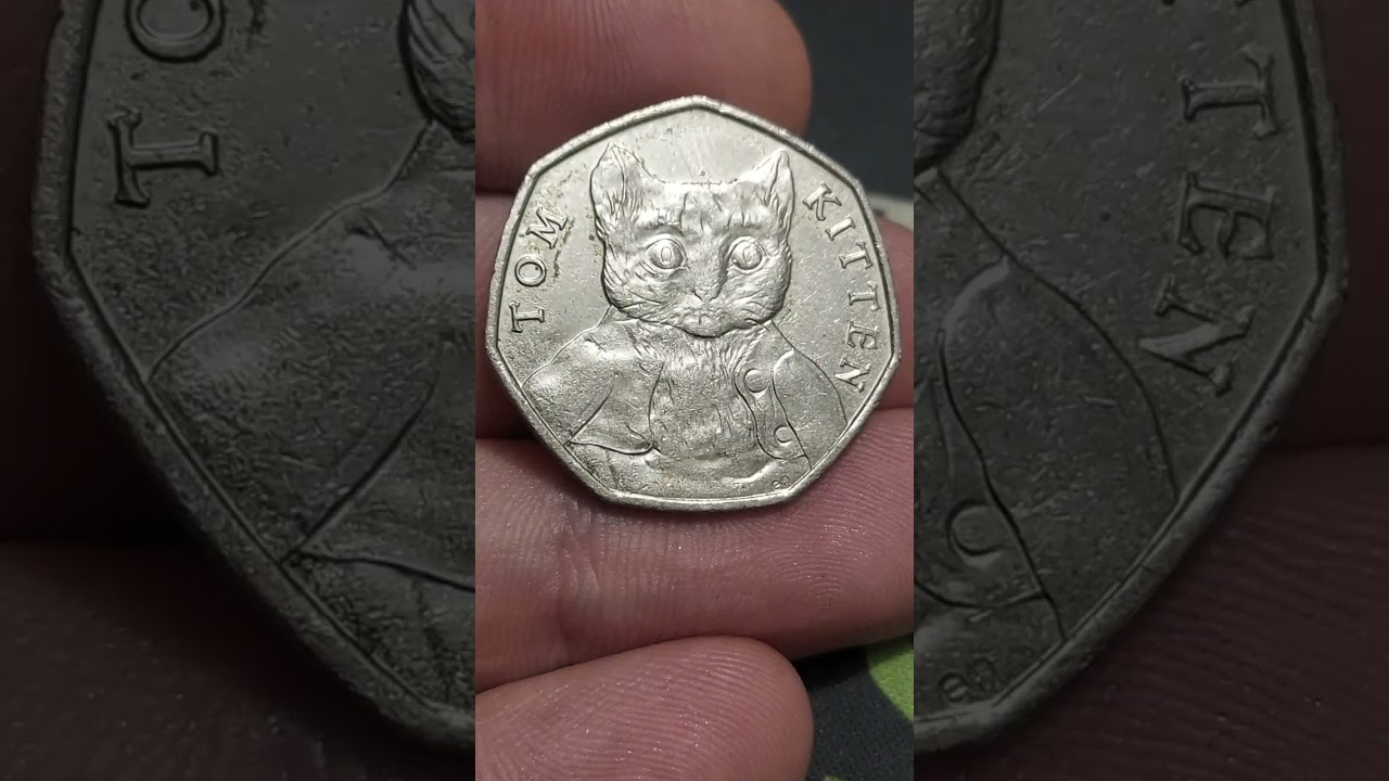 TOM KITTEN 50P COIN - COIN OF THE DAY EP109 #shorts
