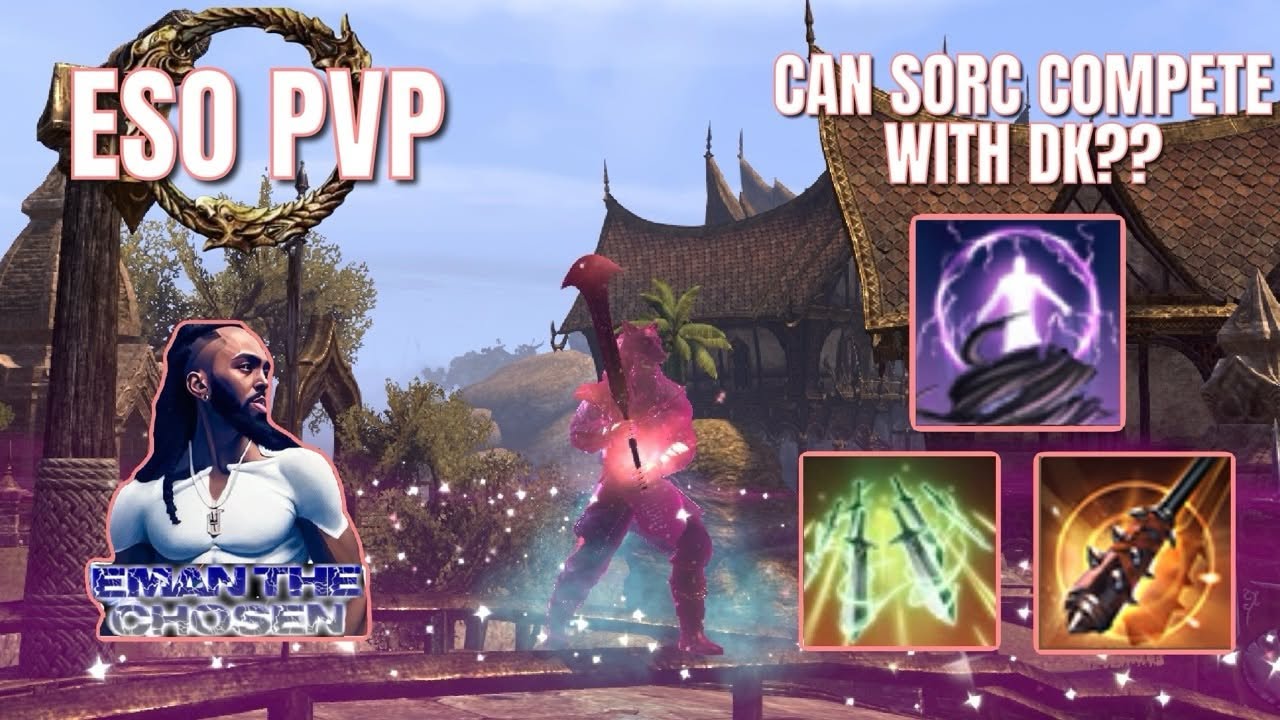 ESO PVP: CAN SORC COMPETE WITH DK?? PTS TESTING!!!
