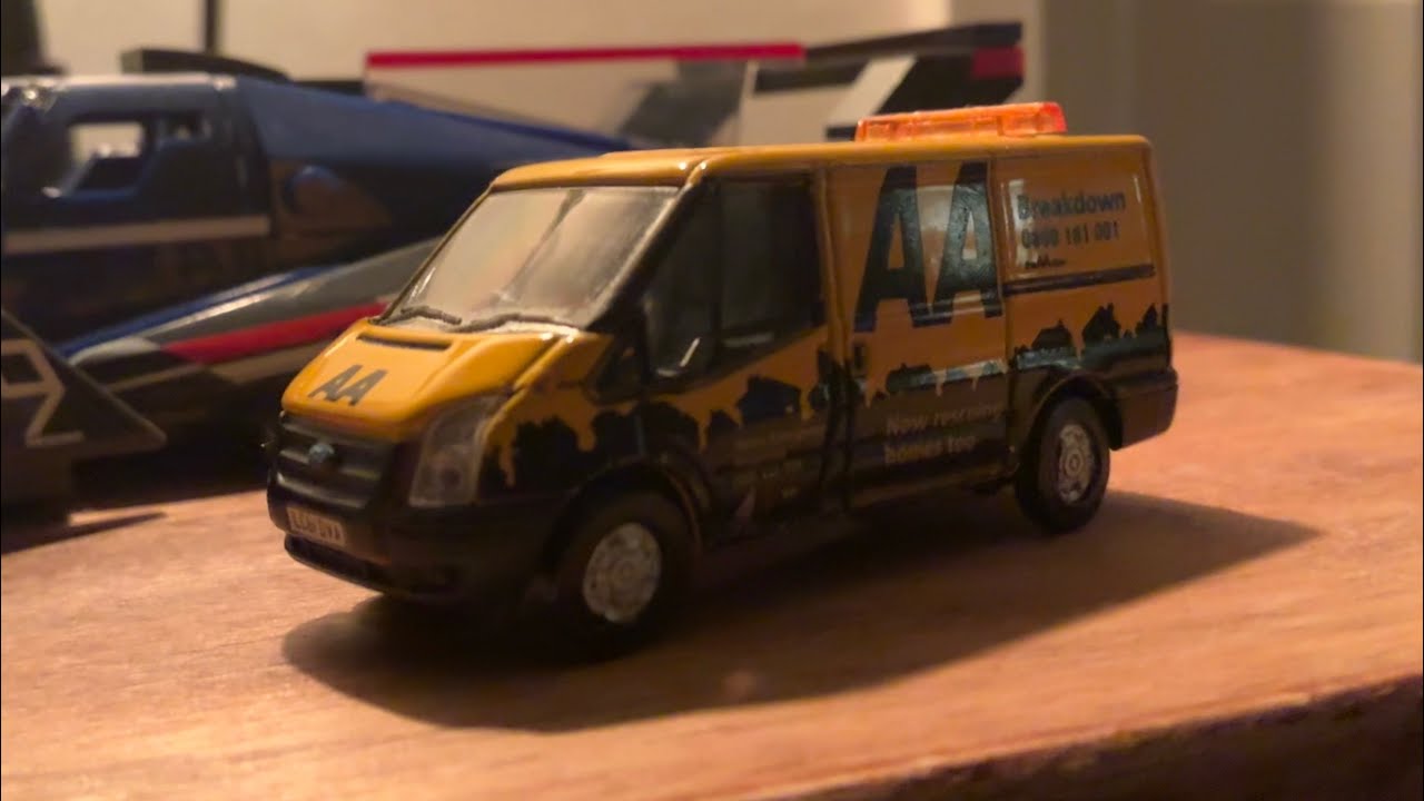 My Favourite Oxford Diecast Model AA Ford Transit MK7