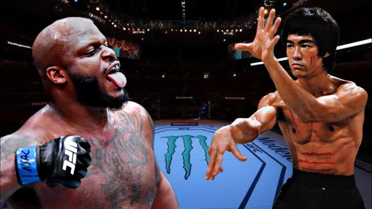 БРЮС ЛИ ПРОТИВ ДЕРРИКА ЛЬЮИСА 😱🔥🥶*БЕЗУМНЫЙ БОЙ* (EA SPORTS UFC 5) НОКАУТЫ UFC | 4K UHD