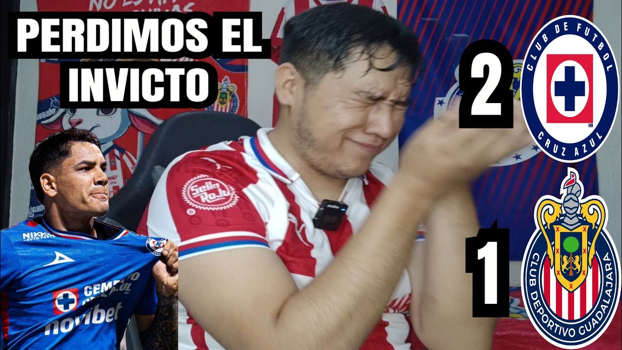 PERDIMOS EL INVICTO!!! Reacción a Cruz Azul 2 vs Chivas 1 | Goool Gress