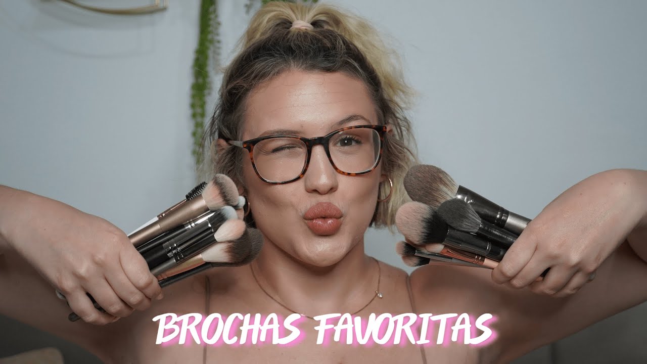 🤩 Mis BROCHAS de MAQUILLAJE FAVORITAS 🤩 | EXPLICACIÓN PASO A PASO 🤓 | Lovely Amy