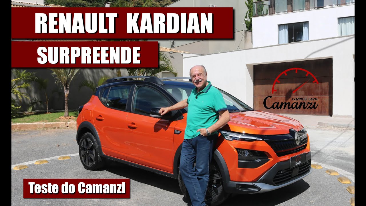 Renault Kardian: um carrinho que surpreende - Teste do Camanzi