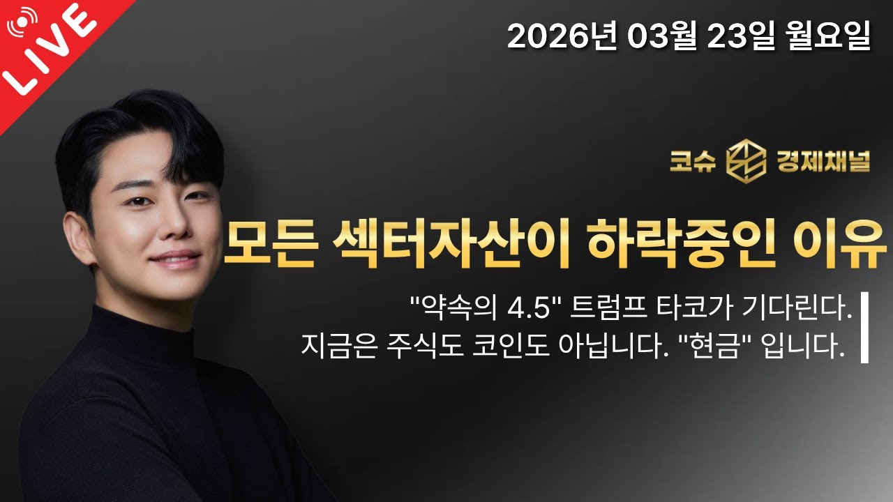 모든섹터 자산이 하락중인 이유 / 
