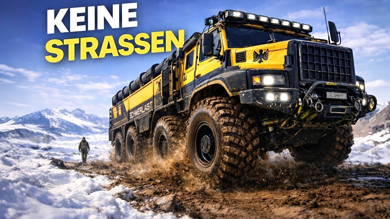 10 brutale Offroad Trucks, gebaut für unmögliches Gelände