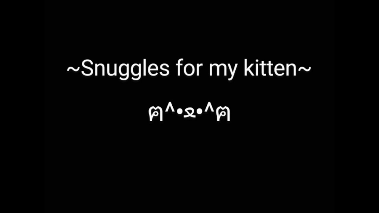 M4M | Snuggling my kitten to sleep | ASMR | Sleep aid